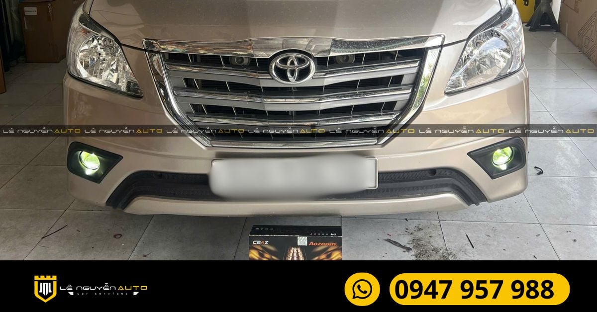 Ưu điểm của Innova lắp bi gầm Wasp Aozoom