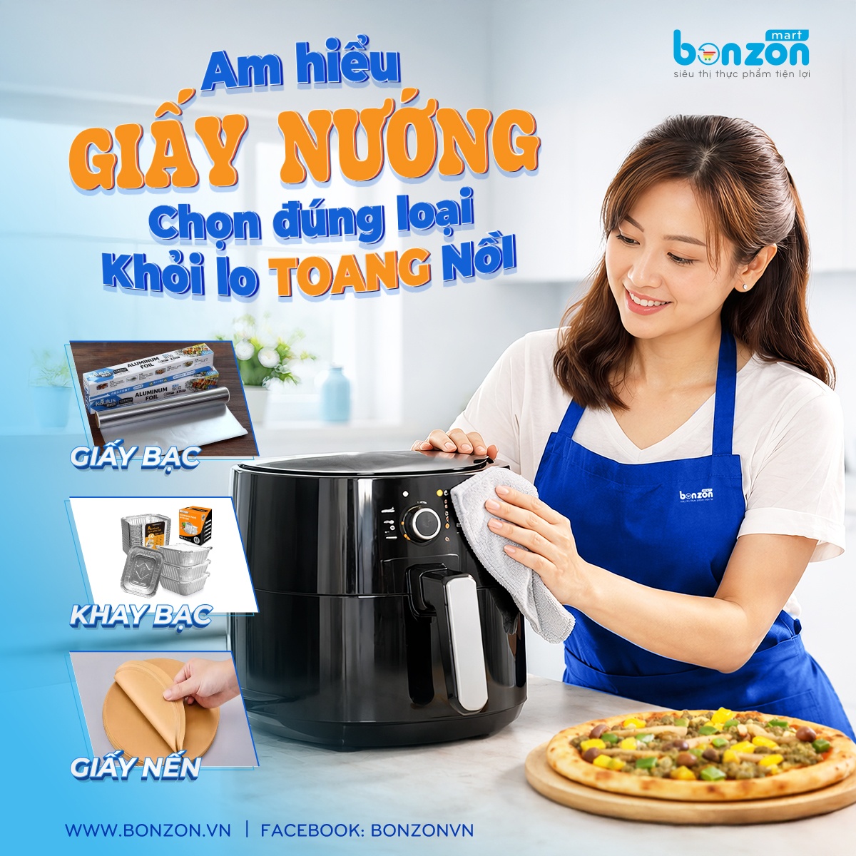 Am hiểu giấy nướng: Chọn đúng loại, tránh lo toang nồi!
