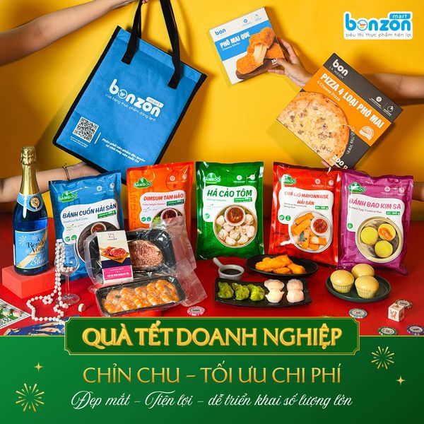 QUÀ TẾT DOANH NGHIỆP - TRÒN VỊ BỮA ĂN, TRỌN VẸN MỐI QUAN HỆ