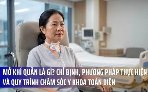 Mở Khí Quản Là Gì? Chỉ Định, Phương Pháp Thực Hiện Và Quy Trình Chăm Sóc Y Khoa Toàn Diện