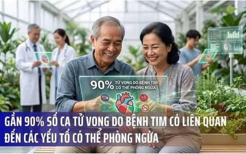 Nghiên cứu mới: Gần 90% số ca tử vong do bệnh tim có liên quan đến các yếu tố có thể phòng ngừa