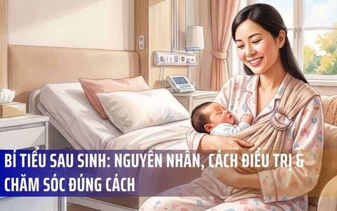 Bí Tiểu Sau Sinh: Nguyên Nhân, Cách Điều Trị & Chăm Sóc Đúng Cách