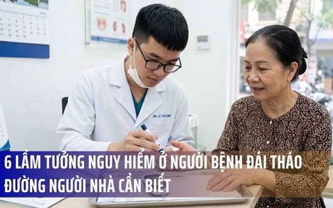 6 Lầm Tưởng Nguy Hiểm Ở Người Bệnh Đái Tháo Đường Người Nhà Cần Biết