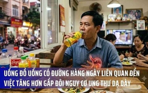 Uống Đồ Uống Có Đường Hàng Ngày Liên Quan Đến Việc Tăng Hơn Gấp Đôi Nguy Cơ Ung Thư Dạ Dày