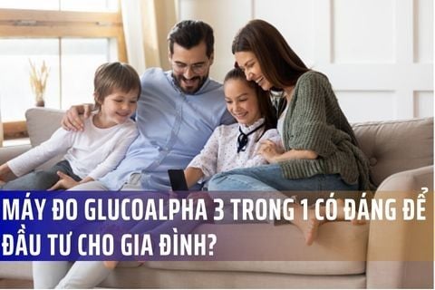 Máy đo GlucoAlpha 3 trong 1 có đáng để đầu tư cho gia đình?