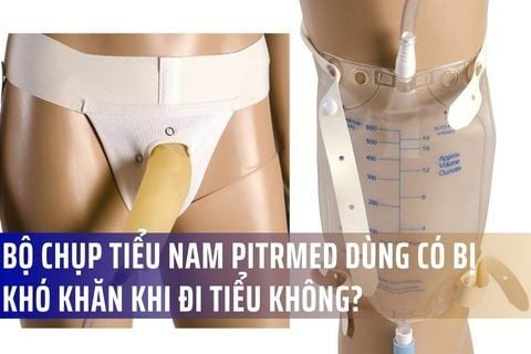 Bộ chụp tiểu nam PitrMed dùng có bị khó khăn khi đi tiểu không?