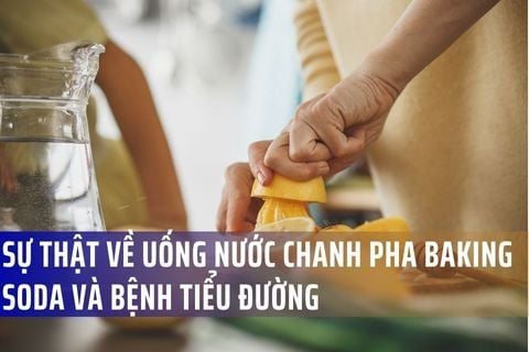 Sự Thật Về Uống Nước Chanh Pha Baking Soda Và Bệnh Tiểu Đường