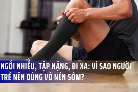 Ngồi Nhiều, Tập Nặng, Đi Xa: Vì Sao Người Trẻ Nên Dùng Vớ Nén Sớm?