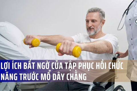 Đột phá hiệu quả mổ đứt dây chằng nhờ phục hồi chức năng trước phẫu thuật