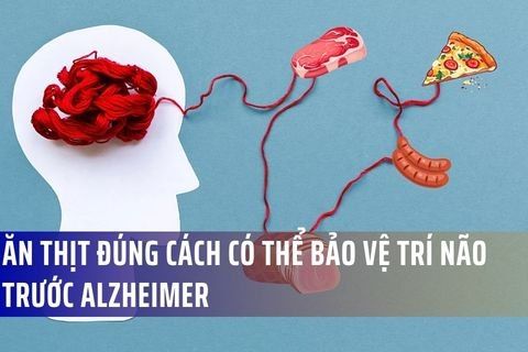 Ăn Thịt Đúng Cách Có Thể Bảo Vệ Trí Não Trước Alzheimer