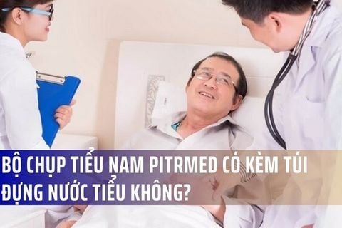 Bộ chụp tiểu nam PitrMed có kèm túi đựng nước tiểu không?