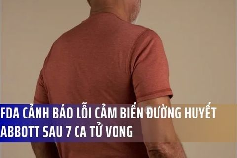 FDA cảnh báo lỗi cảm biến đường huyết Abbott sau 7 ca tử vong