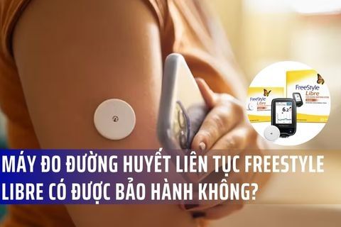 Máy đo đường huyết liên tục Freestyle Libre có được bảo hành không?