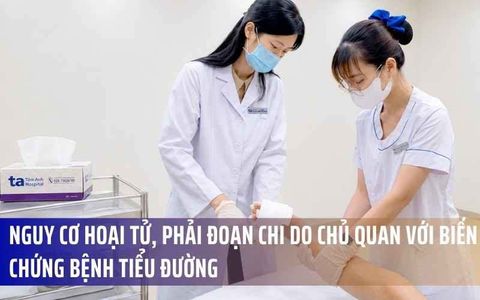Nguy Cơ Hoại Tử, Phải Đoạn Chi Do Chủ Quan Với Biến Chứng Bệnh Tiểu Đường