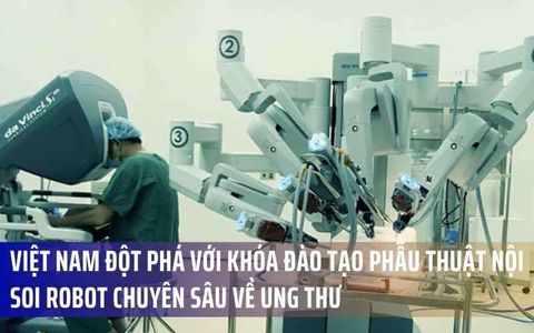 Việt Nam Đột Phá Với Khóa Đào Tạo Phẫu Thuật Nội Soi Robot Chuyên Sâu Về Ung Thư