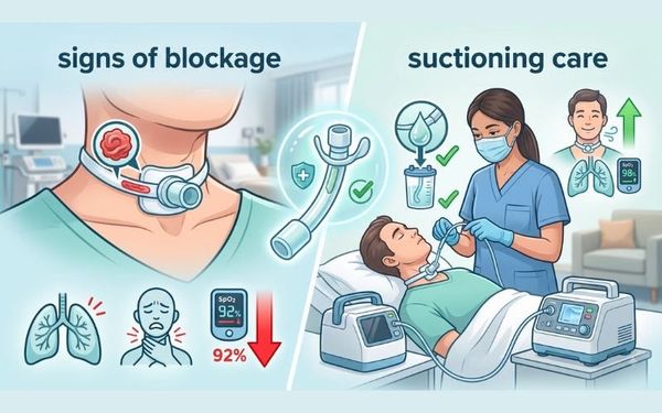 hút đờm mở khí quản