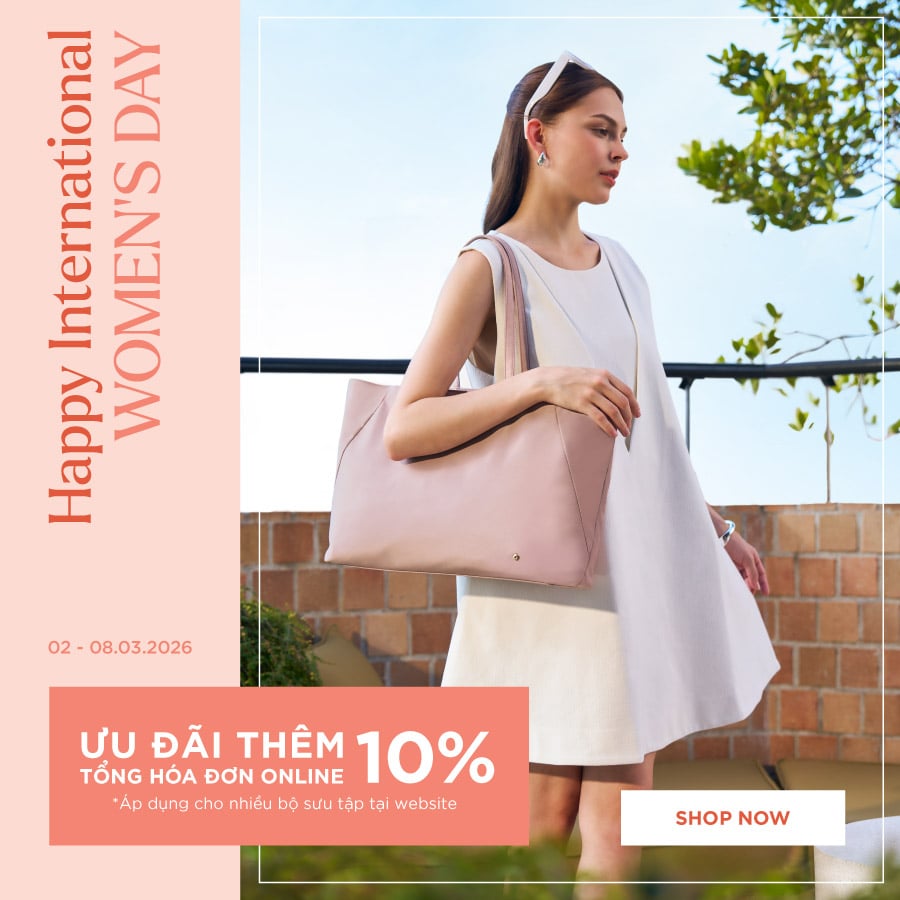 Quốc tế Phụ Nữ: Flash sale 10%