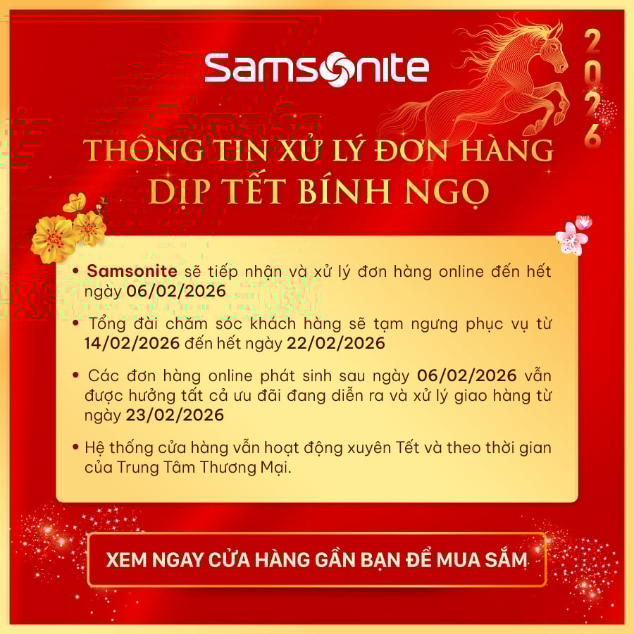 Thông báo xử lý đơn hàng Tết Bính Ngọ 2026
