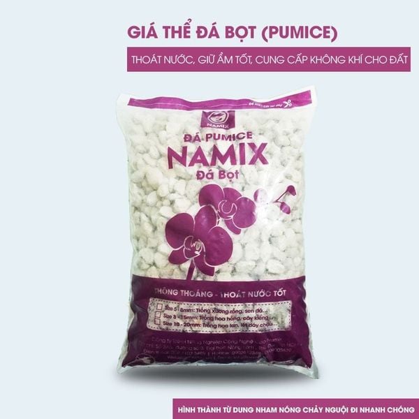 Giá thể đá Pumice Namix trồng cây