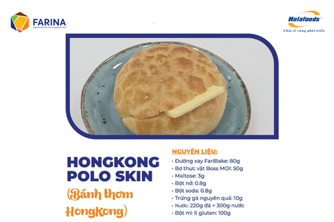 CÔNG THỨC BÁNH THƠM HONGKONG – VỎ GIÒN TAN, NHÂN MỀM MỊN, HẤP DẪN