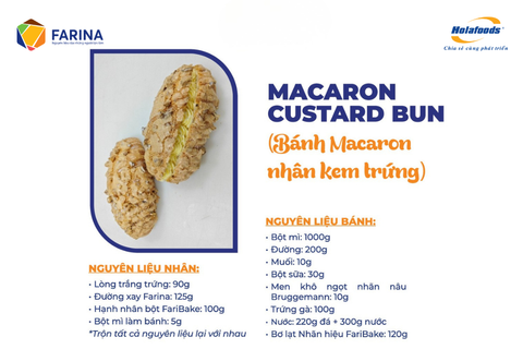 CÔNG THỨC LÀM BÁNH MACARON NHÂN KEM TRỨNG – MỀM MỊN, GIÒN TAN, HẤP DẪN