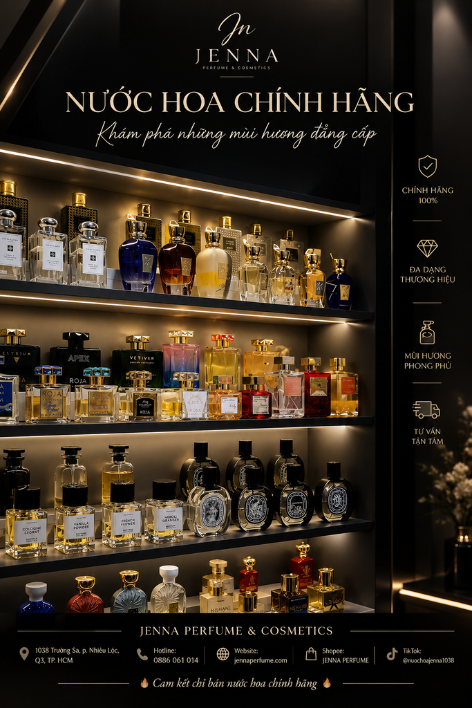 Nước Hoa Chính Hãng – Khám Phá Những Mùi Hương Đẳng Cấp Tại JENNA PERFUME