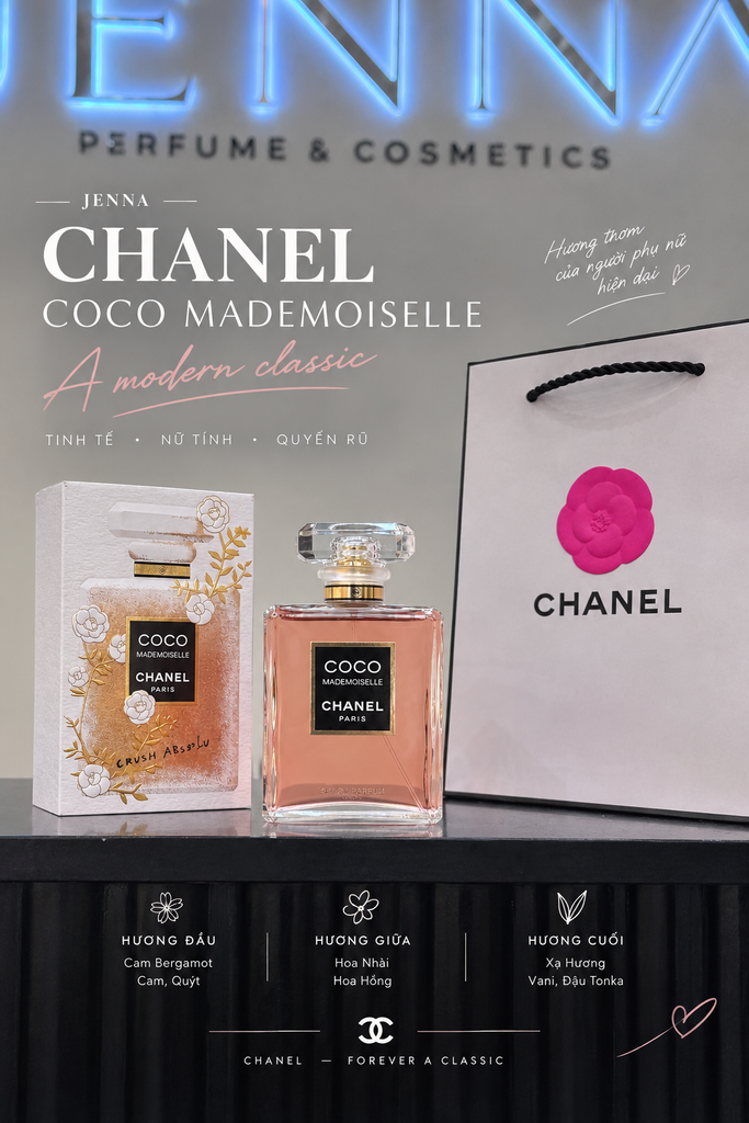 CHANEL COCO MADEMOISELLE CRUSH ABSOLU – Nét quyến rũ nồng nàn của người phụ nữ hiện đại