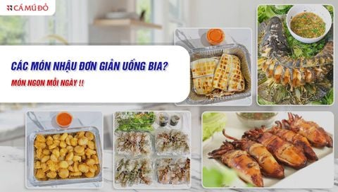 Gợi ý các món nhậu đơn giản uống bia tại nhà