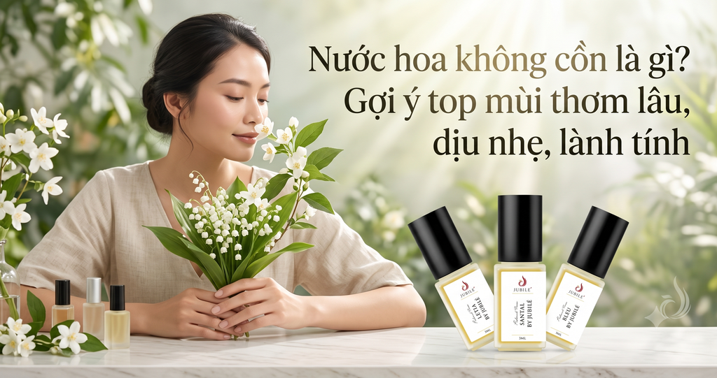 Nước hoa không cồn là gì? Gợi ý top mùi thơm lâu, dịu nhẹ, lành tính