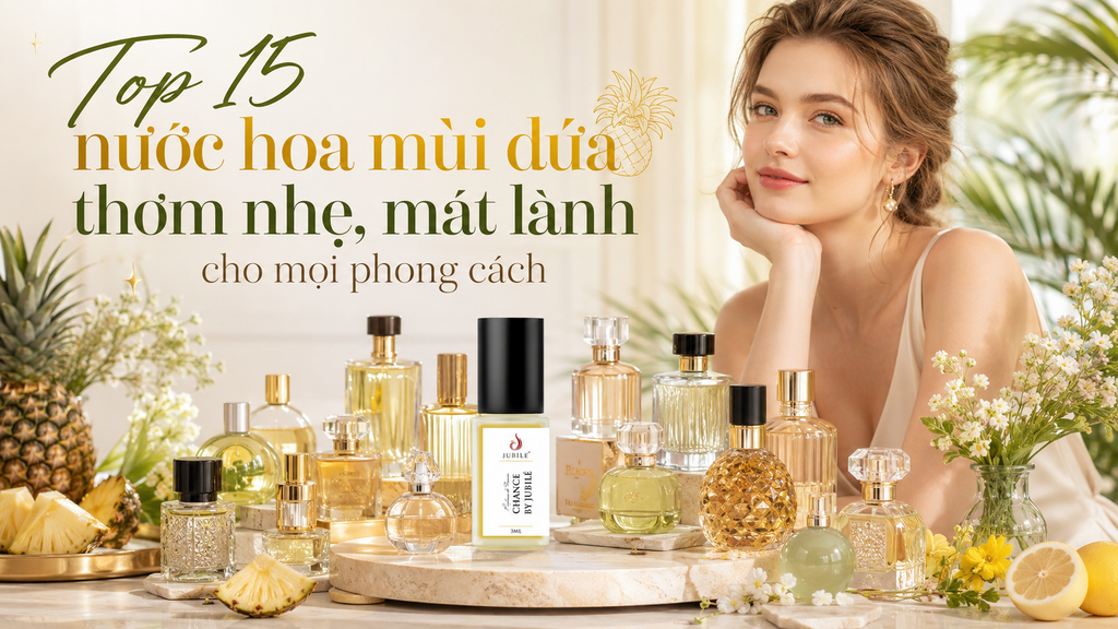 Top 15 nước hoa mùi dứa thơm nhẹ, mát lành cho mọi phong cách
