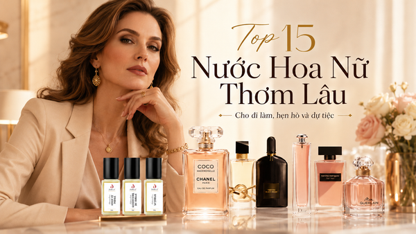 Top 15 Nước Hoa Nữ Thơm Lâu Cho Đi Làm, Hẹn Hò Và Dự Tiệc