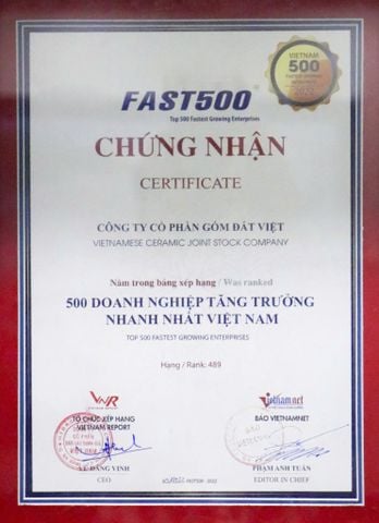 GỐM ĐẤT VIỆT – VƯỢT MỐC TĂNG TRƯỞNG ĐẲNG CẤP VÀ KHẲNG ĐỊNH TẦM VÓC QUỐC GIA