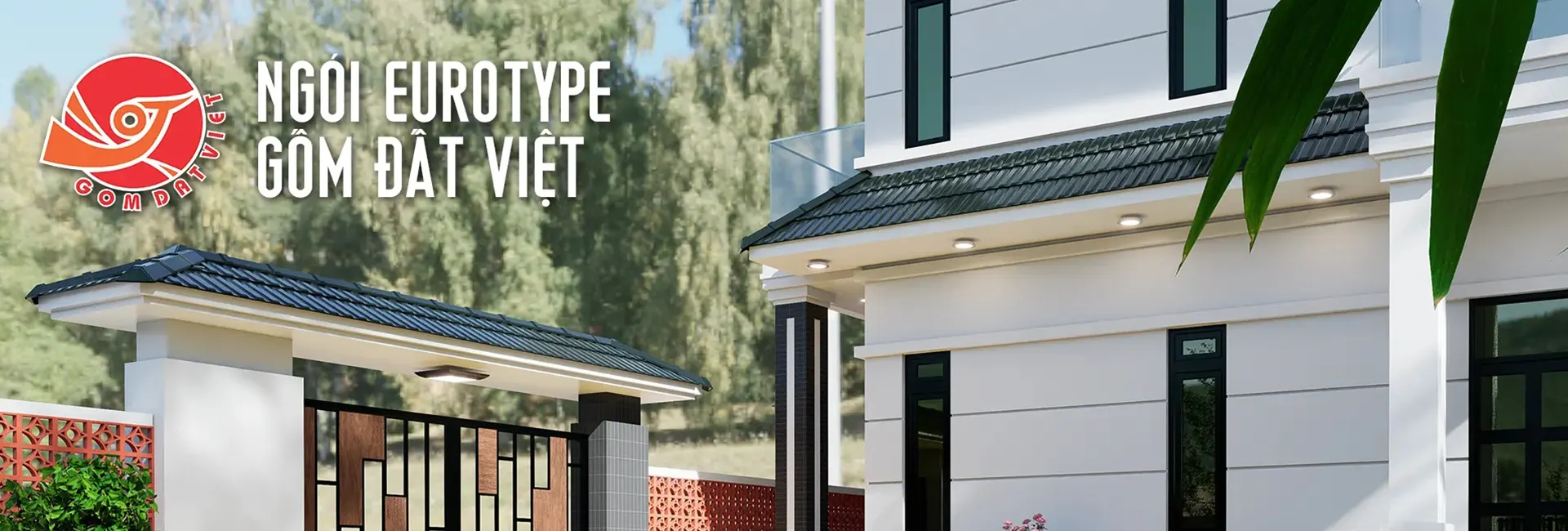 SẢN PHẨM NG&Oacute;I LỢP EURO TYPE GỐM ĐẤT VIỆT