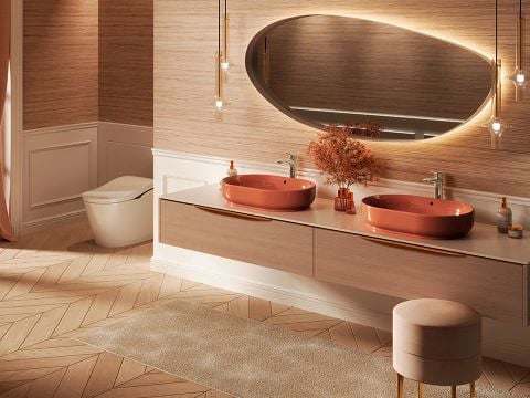 78 Mẫu thiết kế phòng tắm đẹp sang trọng cùng nội thất nhà tắm hiện đại
