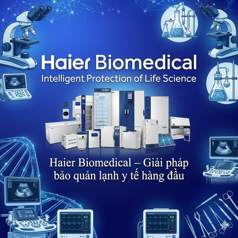 Haier Biomedical – Giải pháp bảo quản lạnh y tế hàng đầu