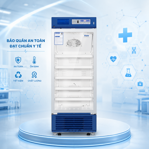 Tủ Bảo Quản Dược Phẩm HYC-290 Haier – Giải Pháp Bảo Quản Vaccine, Thuốc An Toàn Và Ổn Định