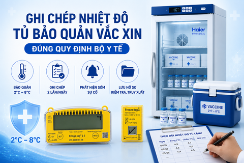 Hướng Dẫn Ghi Chép Nhiệt Độ Tủ Bảo Quản Vắc Xin Đúng Quy Định Bộ Y Tế