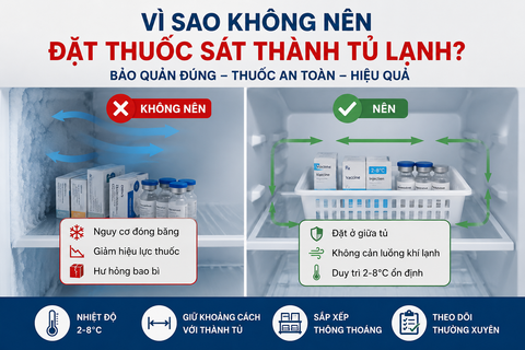 Vì Sao Không Nên Đặt Thuốc Sát Thành Tủ Lạnh? Những Rủi Ro Cần Biết