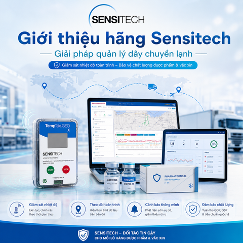Giới thiệu hãng Sensitech trong lĩnh vực quản lý dây chuyền lạnh