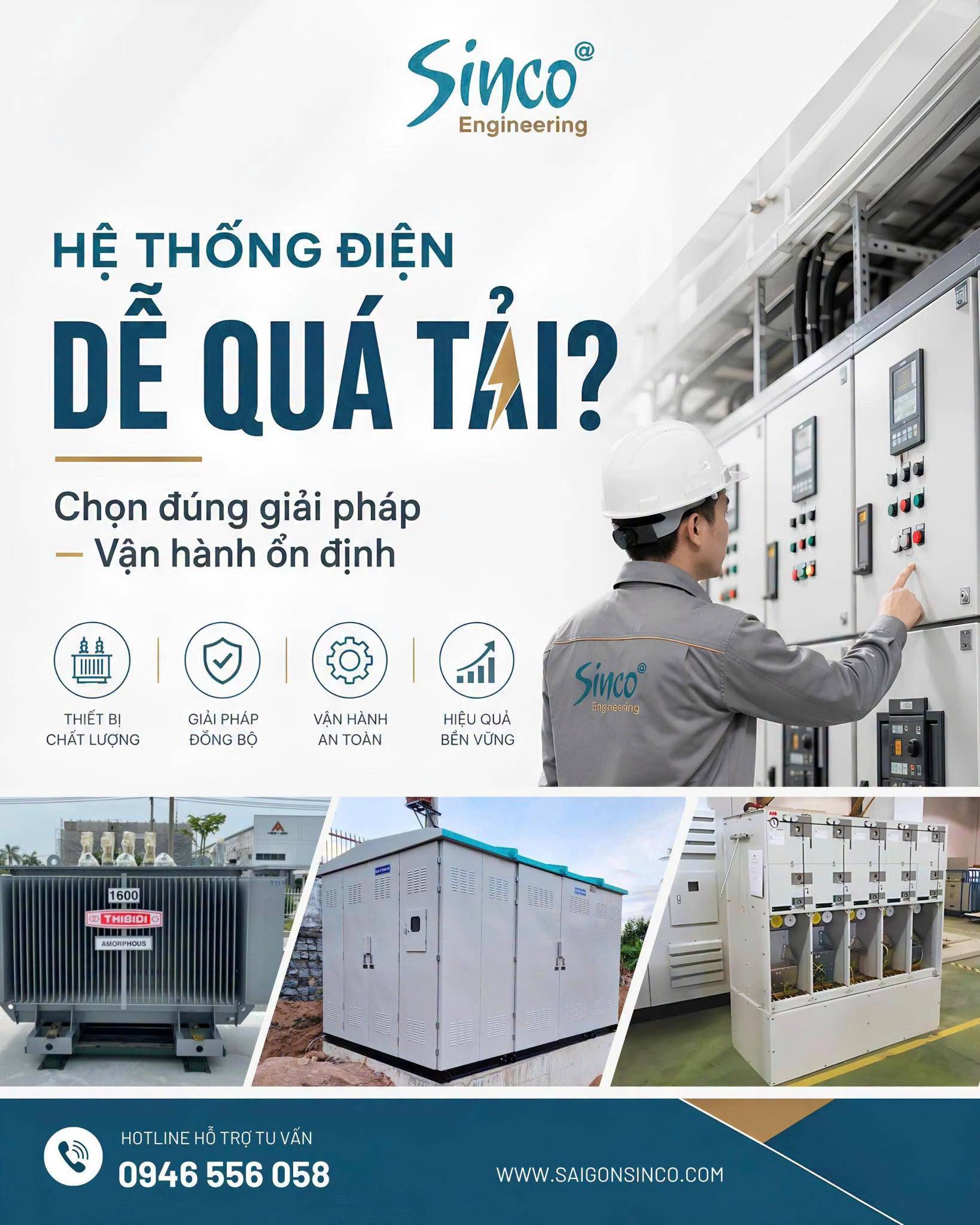 Vì sao hệ thống điện công nghiệp dễ quá tải?