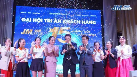 Đại hội Tri Ân Khách Hàng JM Group –  15 năm kiến tạo giá trị vì sức khỏe cộng đồng
