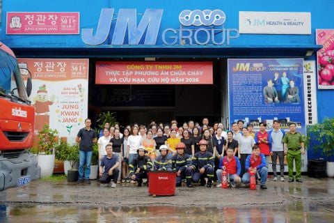 JM Group tổ chức tuyên truyền và diễn tập phòng cháy chữa cháy - Nâng cao ý thức và kỹ năng ứng phó cho toàn thể nhân sự