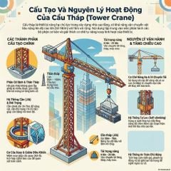 Cấu Tạo Cẩu Tháp Chi Tiết & Hướng Dẫn Vận Hành An Toàn: Cẩm Nang Cho Kỹ Sư