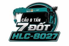 Cẩu Hyundai Everdigm HLC-8027 – 8 Tấn 7 Đốt, Bán Kính 22,8m