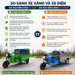 So Sánh Xe Thu Gom Rác Điện Và Xe Xăng — Nên Mua Loại Nào 2026?