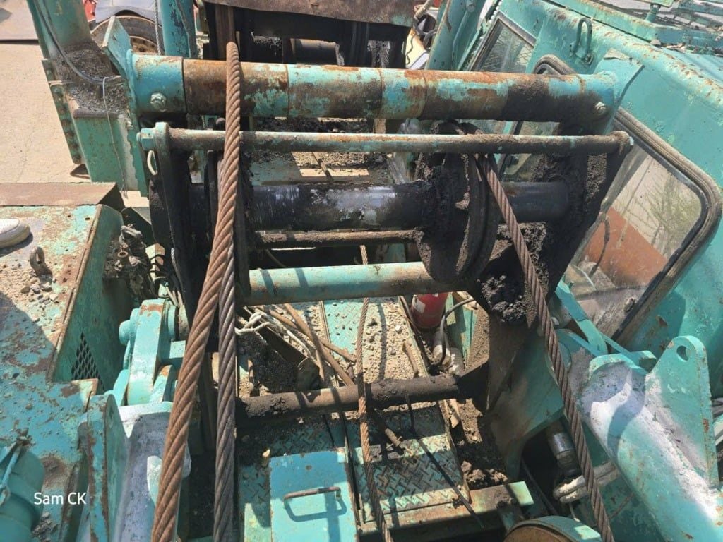 Máy khoanxi măng đất cũ NIPPON SHARYO DH658-135M đời 1995 Nhật Bản