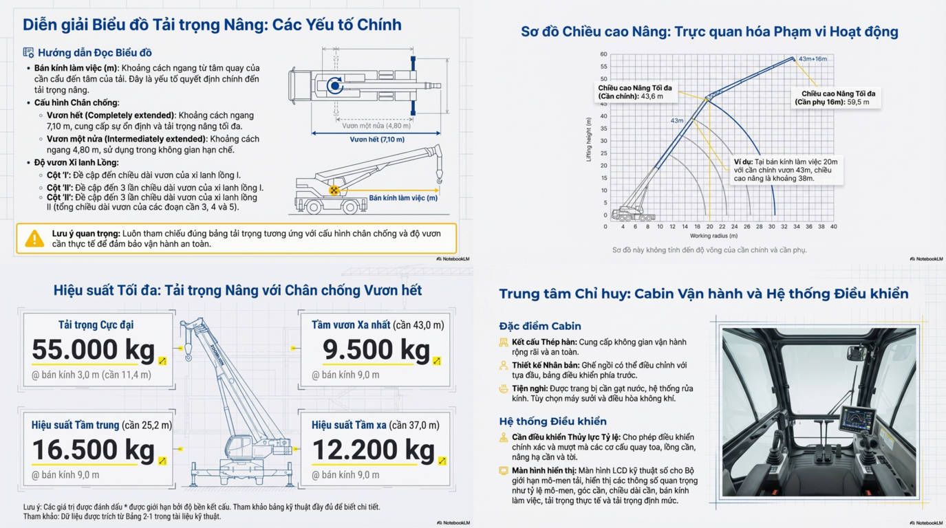 Mô tả ảnh Catalogue cần phụ và puly đầu cần