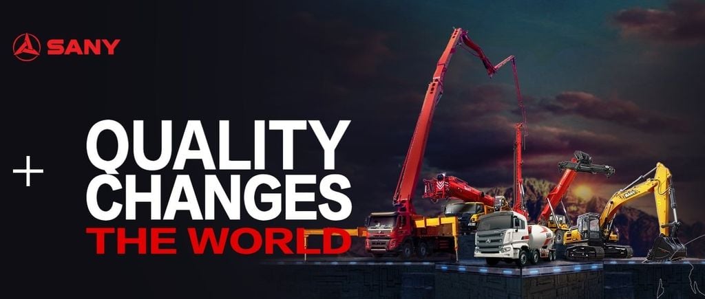 Sany - quality changes the world