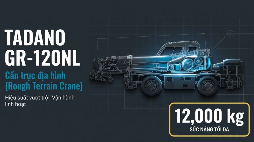 Catalogue sản phẩm cẩu 12 tấn tadano