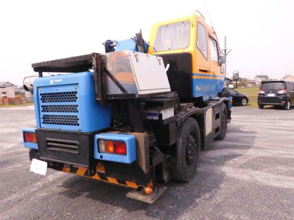 Bán Cẩu bánh lốp 12 tấn Tadano nhập Nhật đời 2004, Model GR-120NL-1,